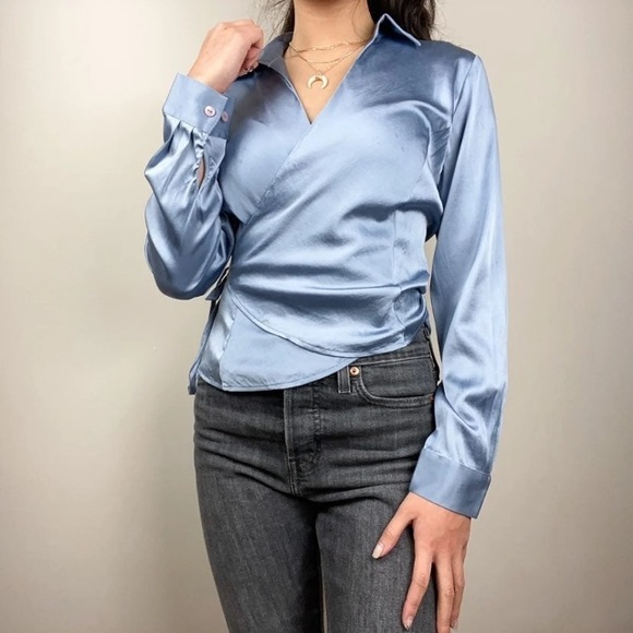 Baby Blue Blouses